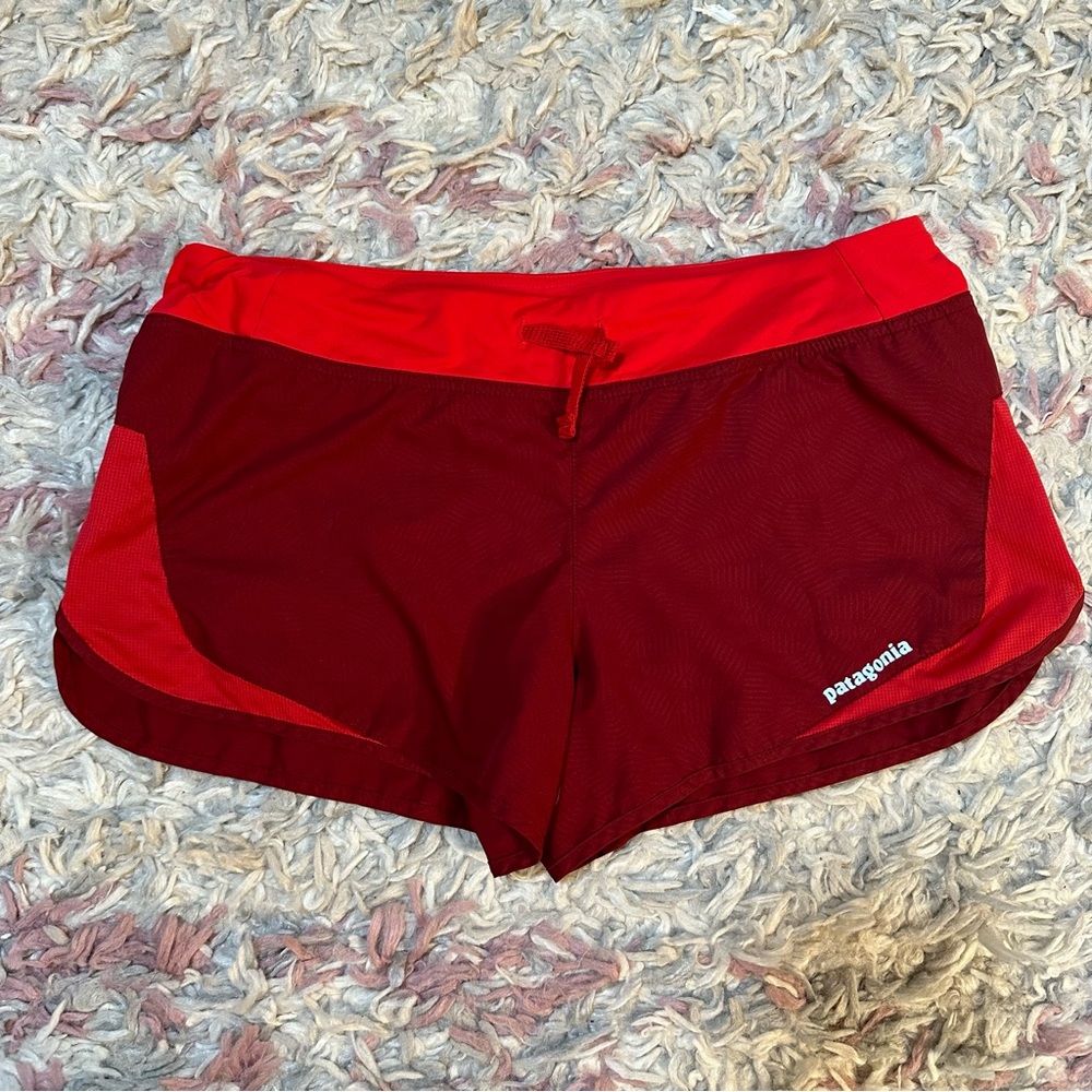 Patagonia red shorts XS